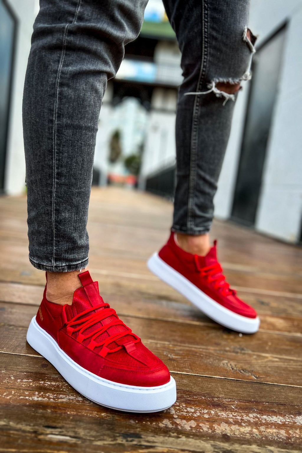 CH159 - CBT Saturn Men Sneaker Red