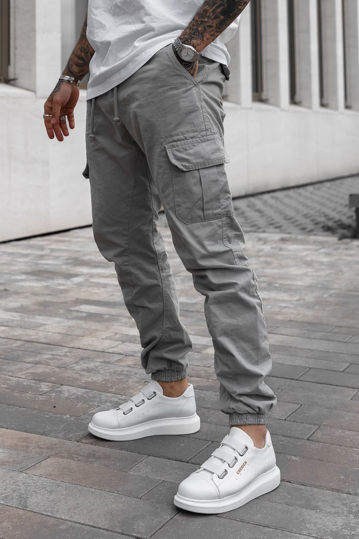 CH253 - CBT Mirror Non Men Sneaker White
