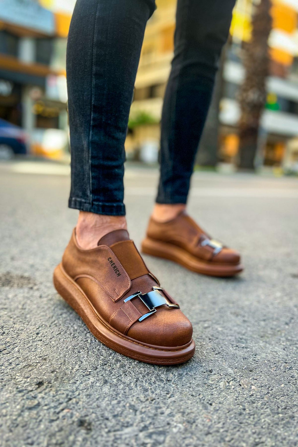 CH297 CRT Verona Men Sneaker Tan