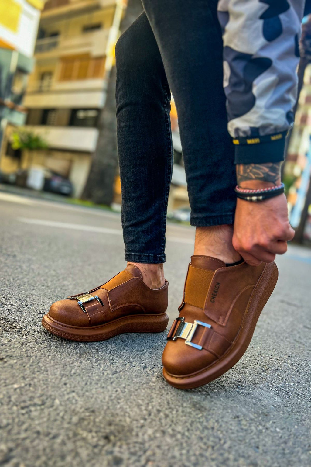 CH297 CRT Verona Men Sneaker Tan
