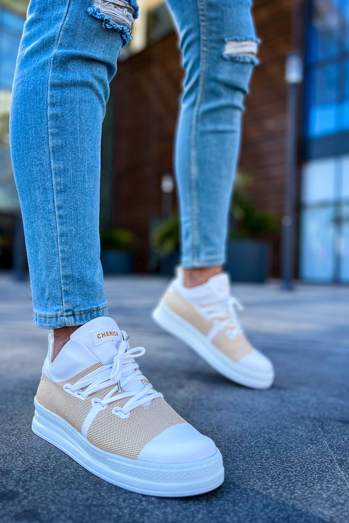 CH219 - CBT Laser Men's Sneakers White