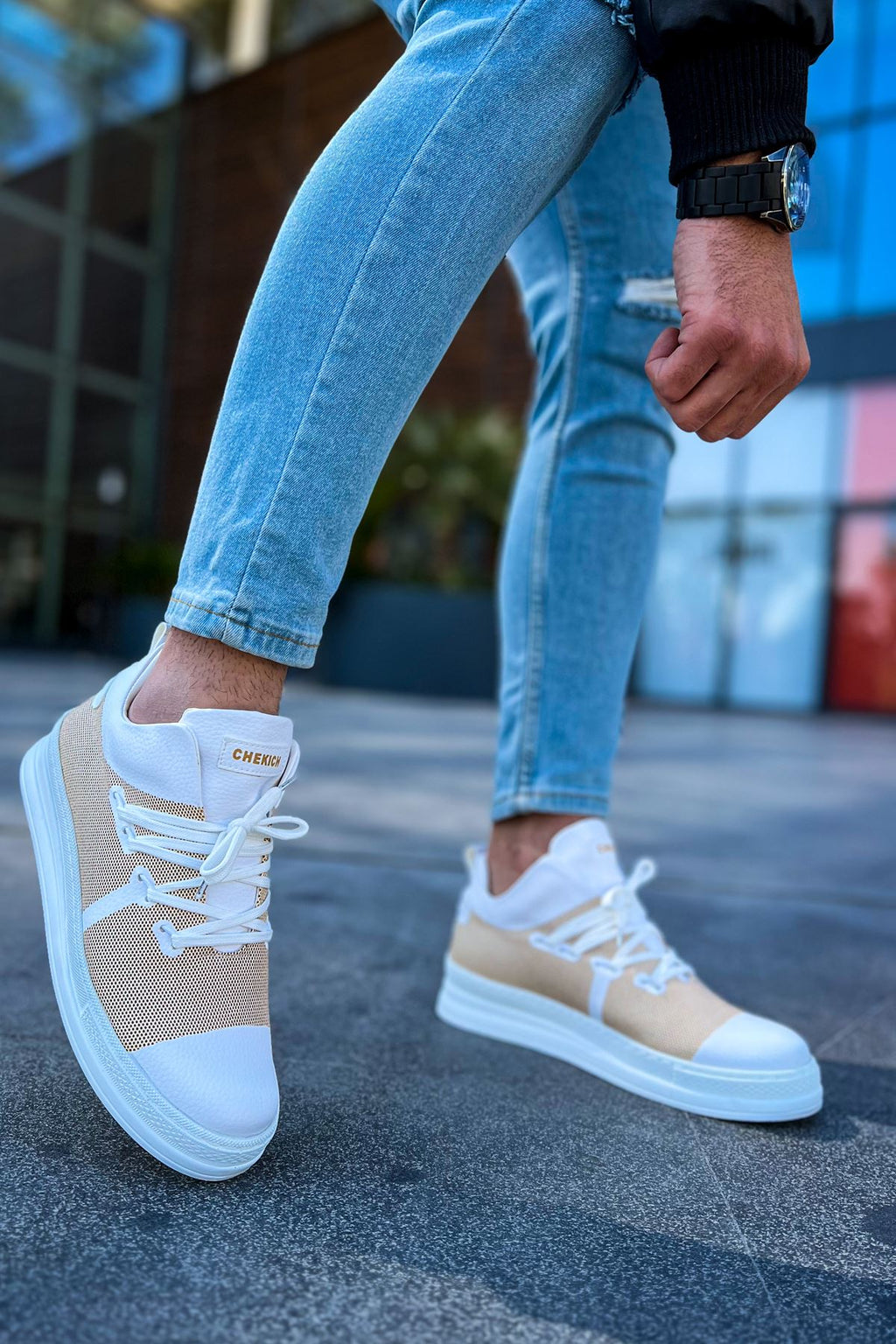 CH219 - CBT Laser Men Sneaker White