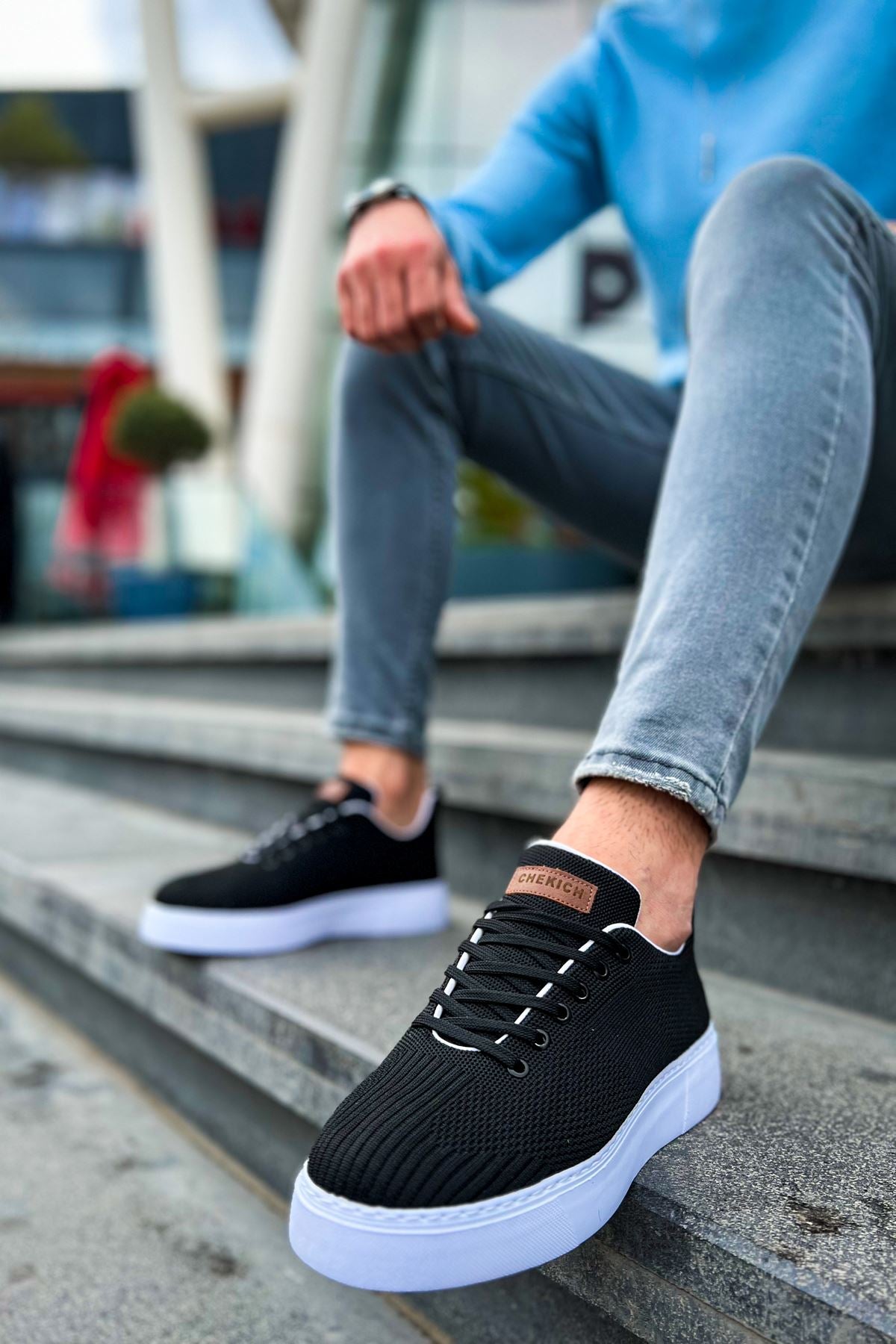 CH413 TBT Crew Herren Sneaker Schwarz