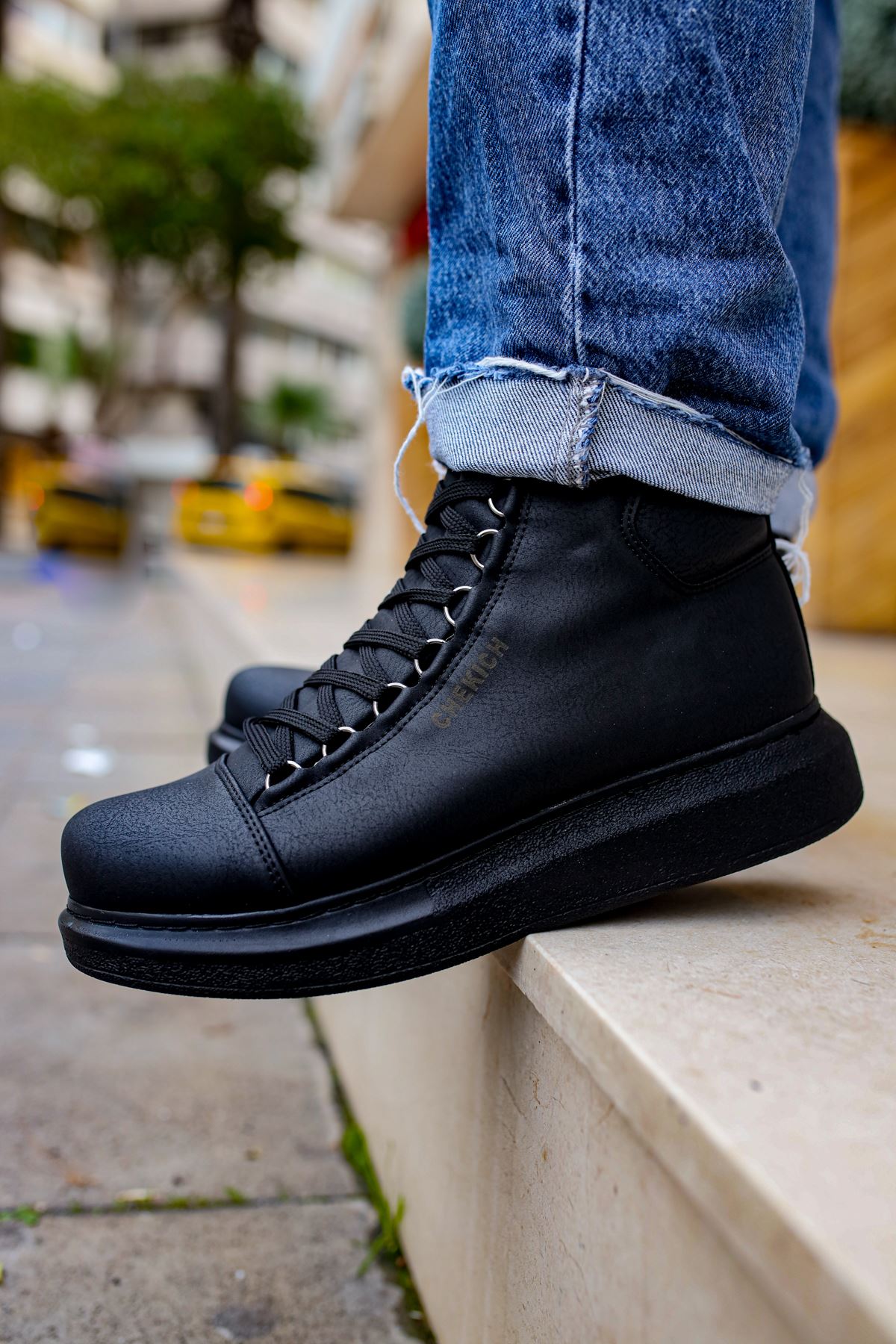 CH258 - CST Roma Men's Boots Black
