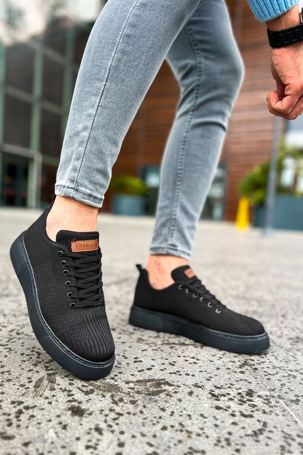 CH413 TST Crew Men Sneaker Black