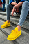 CH307 - RT Tricot Men's Sneakers Yellow