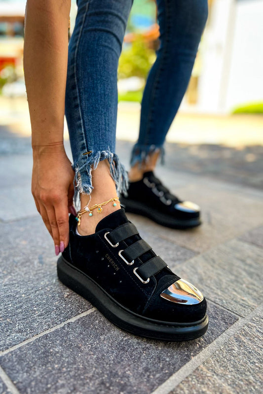 CH251 SST Mirror Suede Women's Sneaker Black