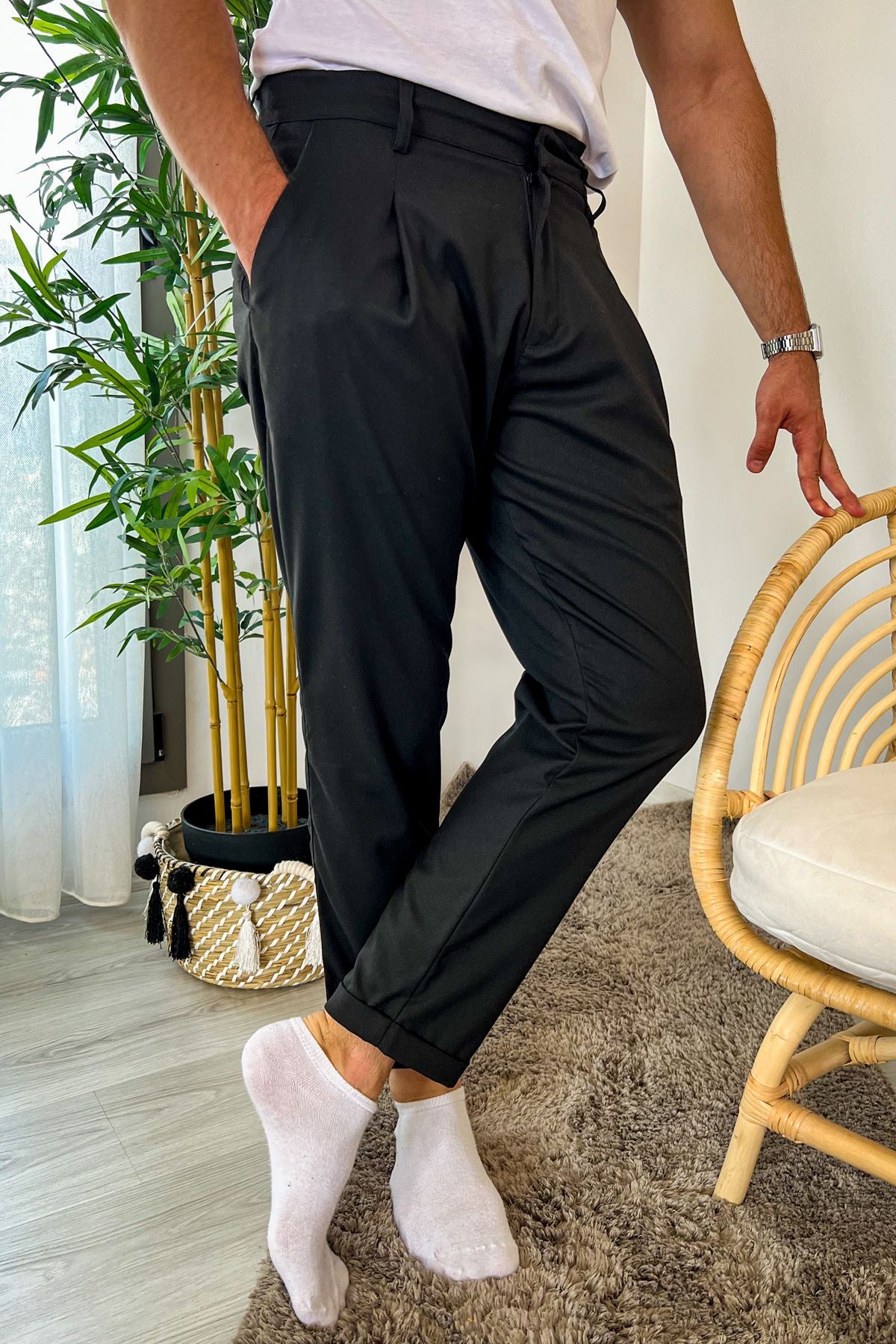 Chekcich Jogger Pantolon Black