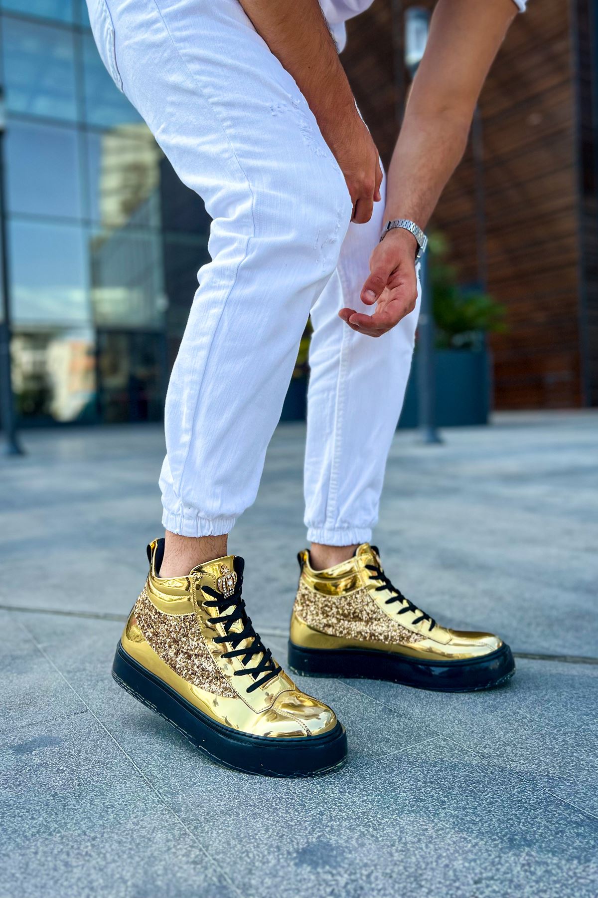 CH973 Majesty ST Men's Boots Gold
