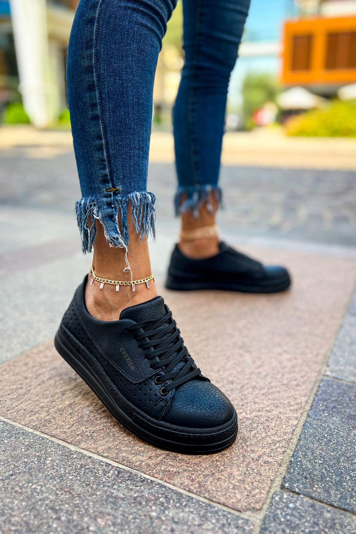 CH043 CST Cowien Kadın Ayakkabi Black