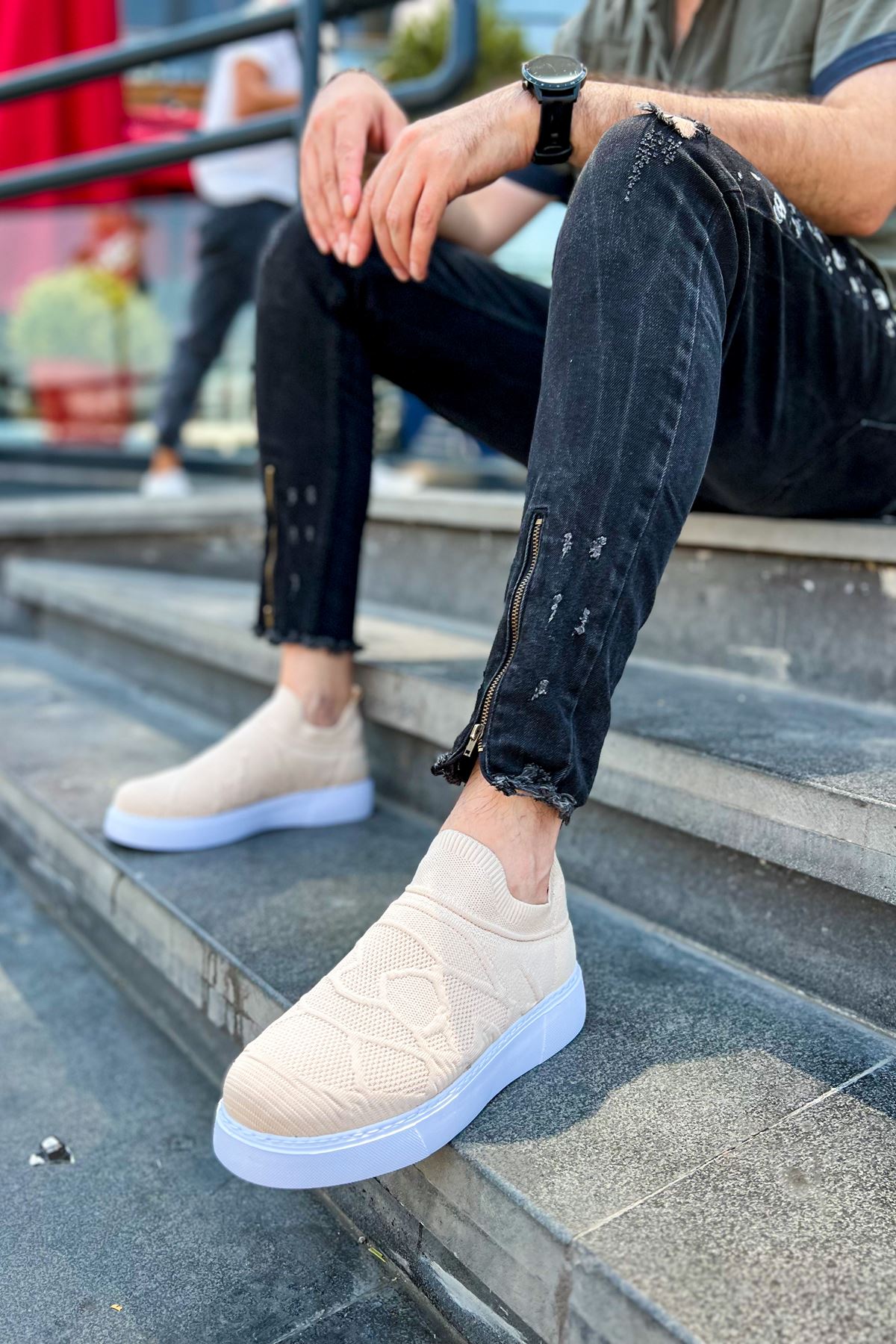 CH411 - TBT Craig Men Sneaker BEJ