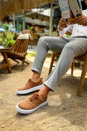 CH173 - KBT Velluto Men's Sneakers Tan