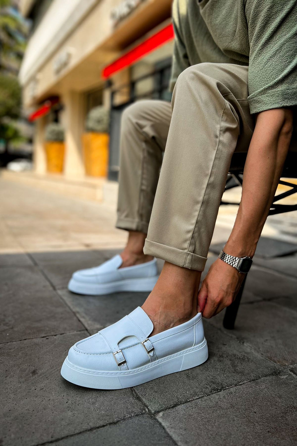 CH417 CBT Mancini Herren Sneaker Weiß
