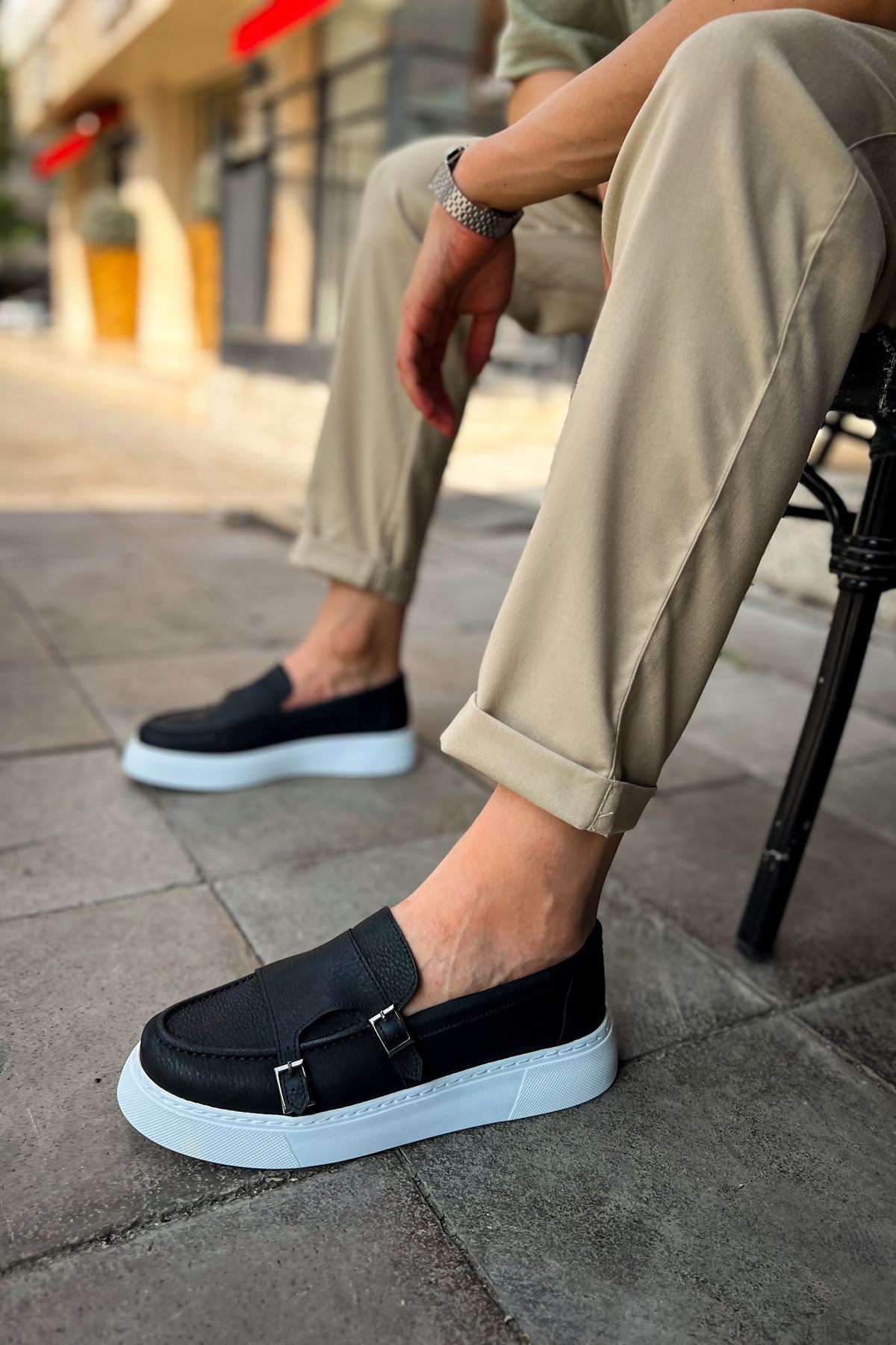 CH417 - CBT Mancini Men Sneaker Black