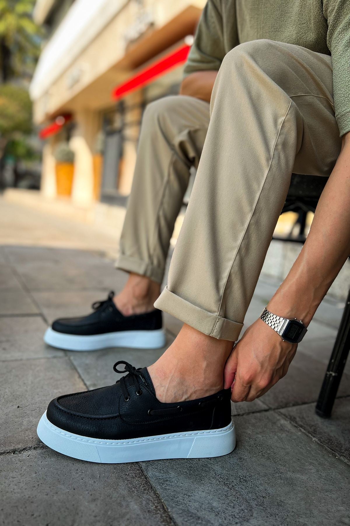 CH419 - CBT Torrini Men Sneaker Black