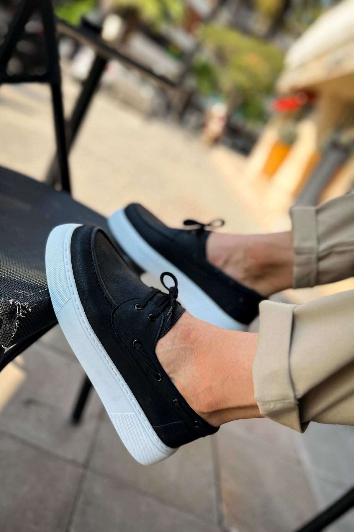 CH419 - CBT Torrini Men Sneaker Black