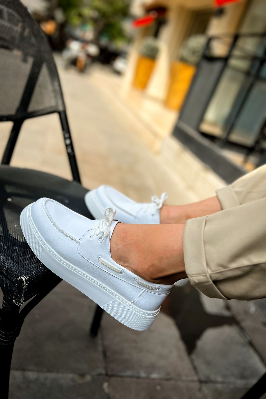 CH419 - CBT Torrini Men Sneaker White