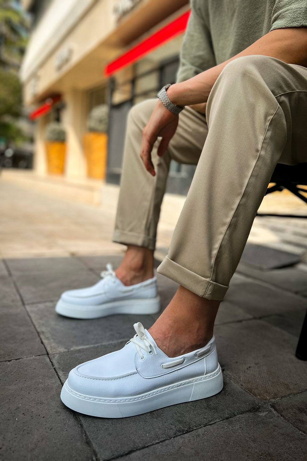 CH419 - CBT Torrini Men Sneaker White