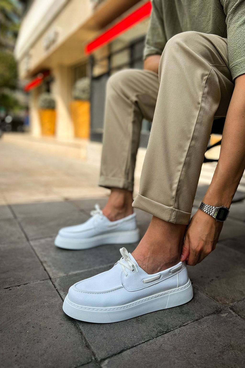 CH419 - CBT Torrini Men Sneaker White