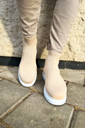 CH207 - TRT Maglieria-T Men's Sneakers Cream