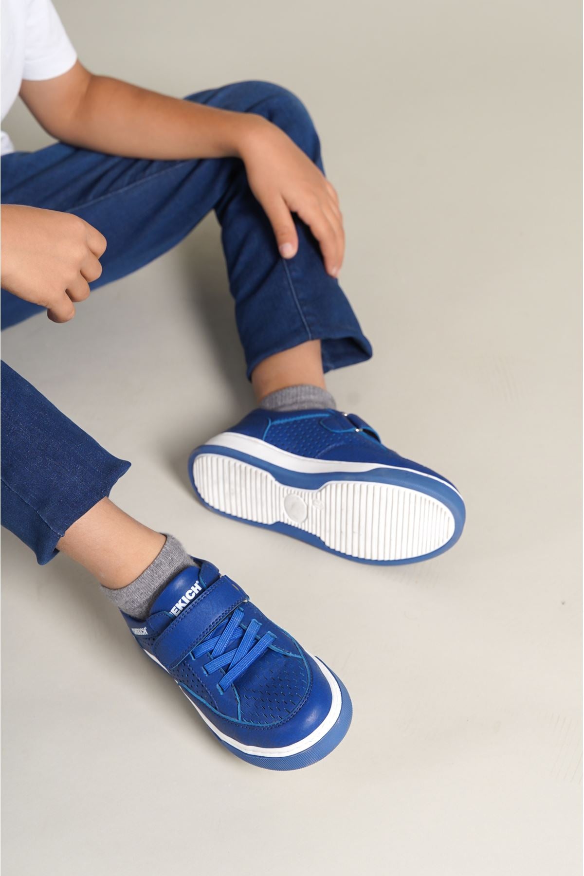 1017 David-R Kids Shoes Blue