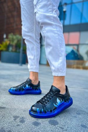CH254 - CST Pittura Men's Sneakers 534 Blue ALEV