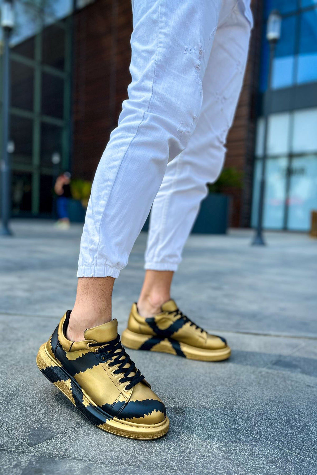 CH254 - CST Pittura Men Sneaker 549 GOLD BLACK X