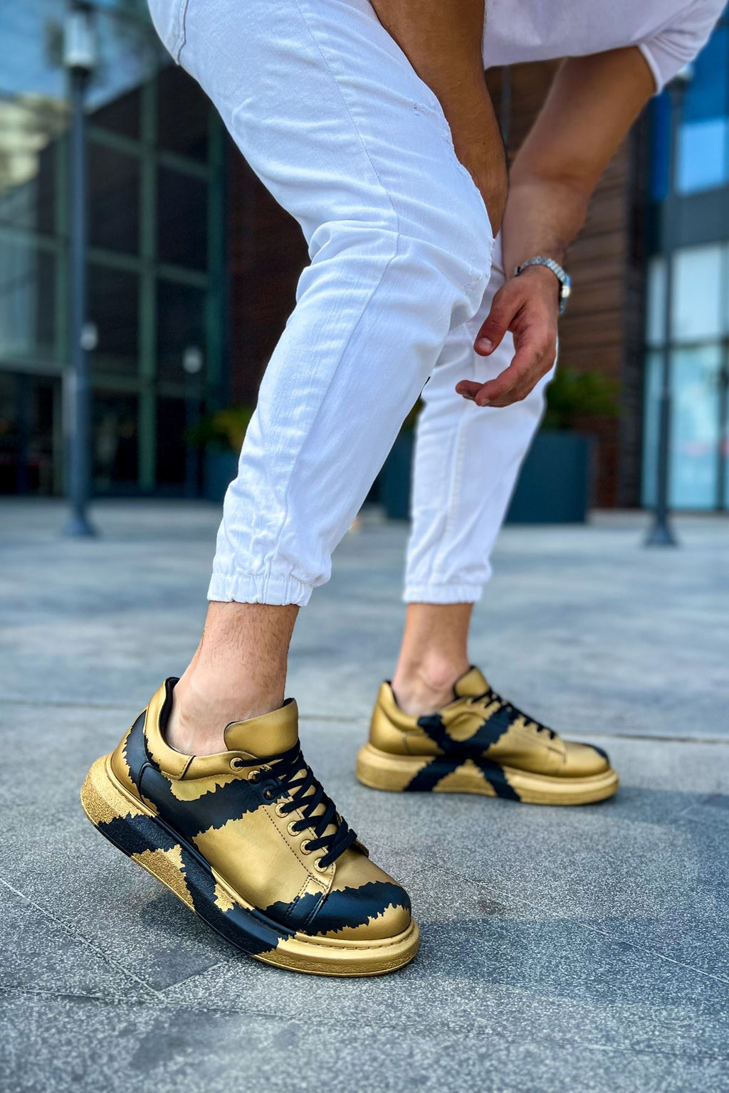 CH254 - CST Pittura Men Sneaker 549 GOLD BLACK X