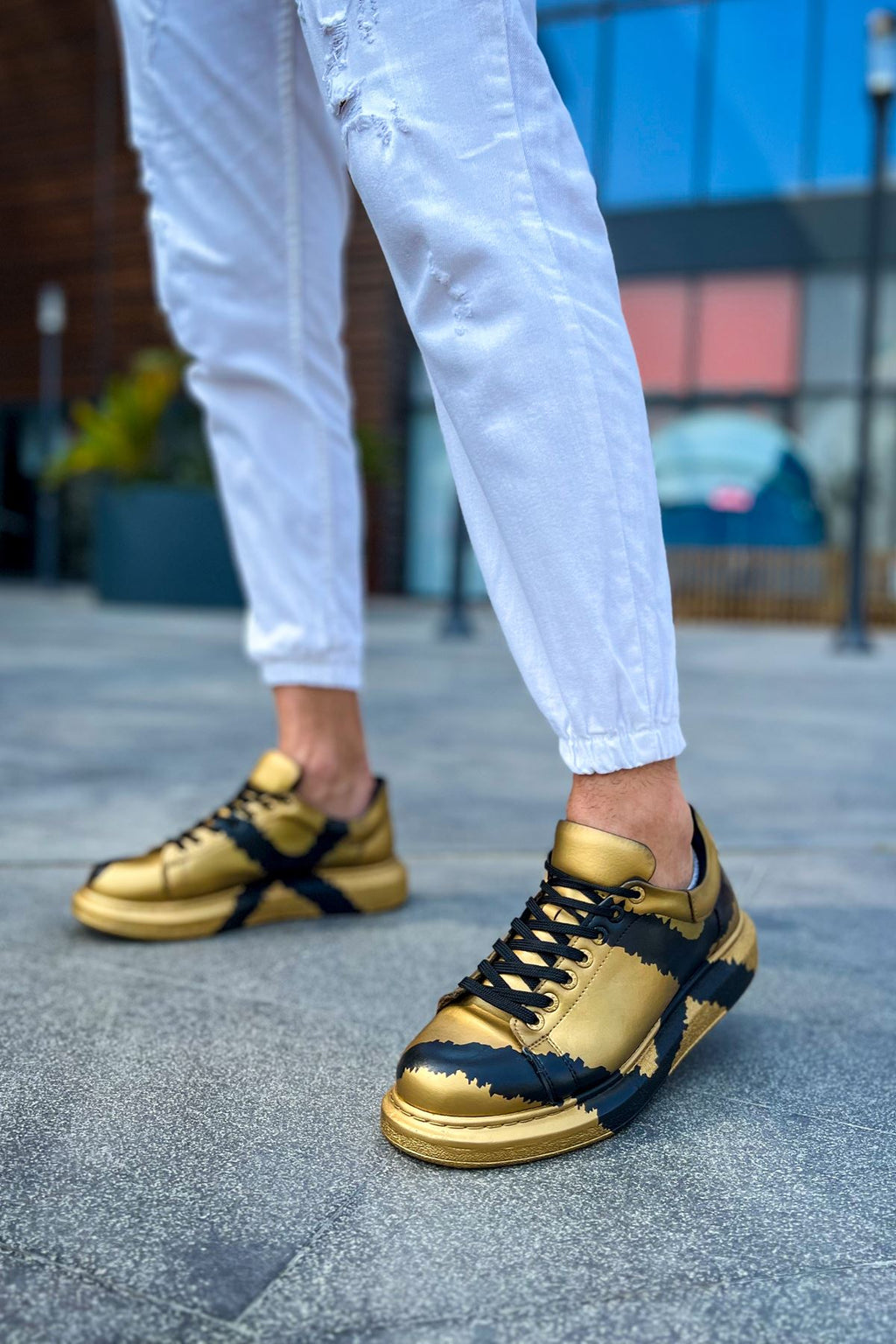 CH254 - CST Pittura Men Sneaker 549 GOLD BLACK X