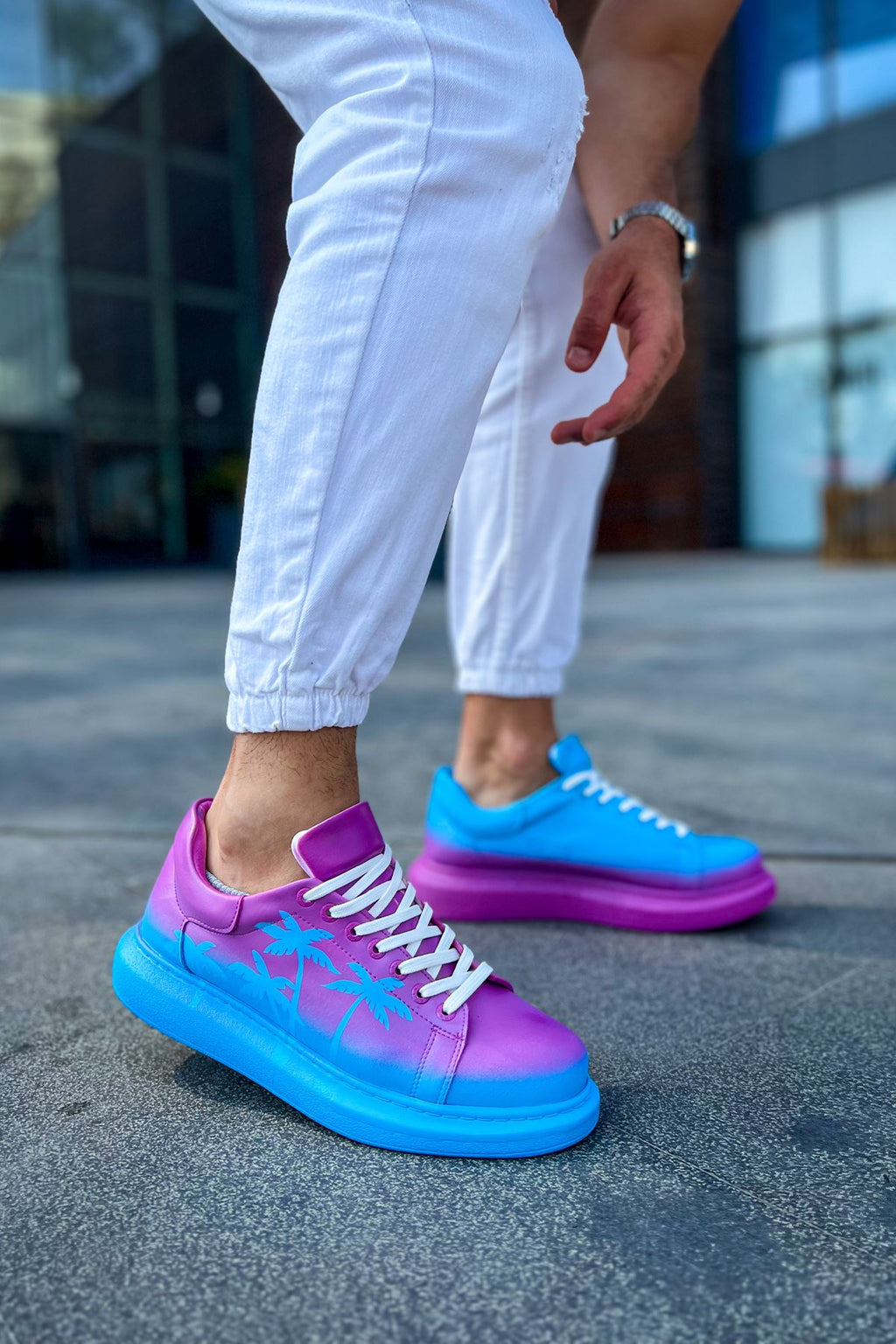 CH254 - CBT Pittura Men Sneaker 555 MIAMI HEAT