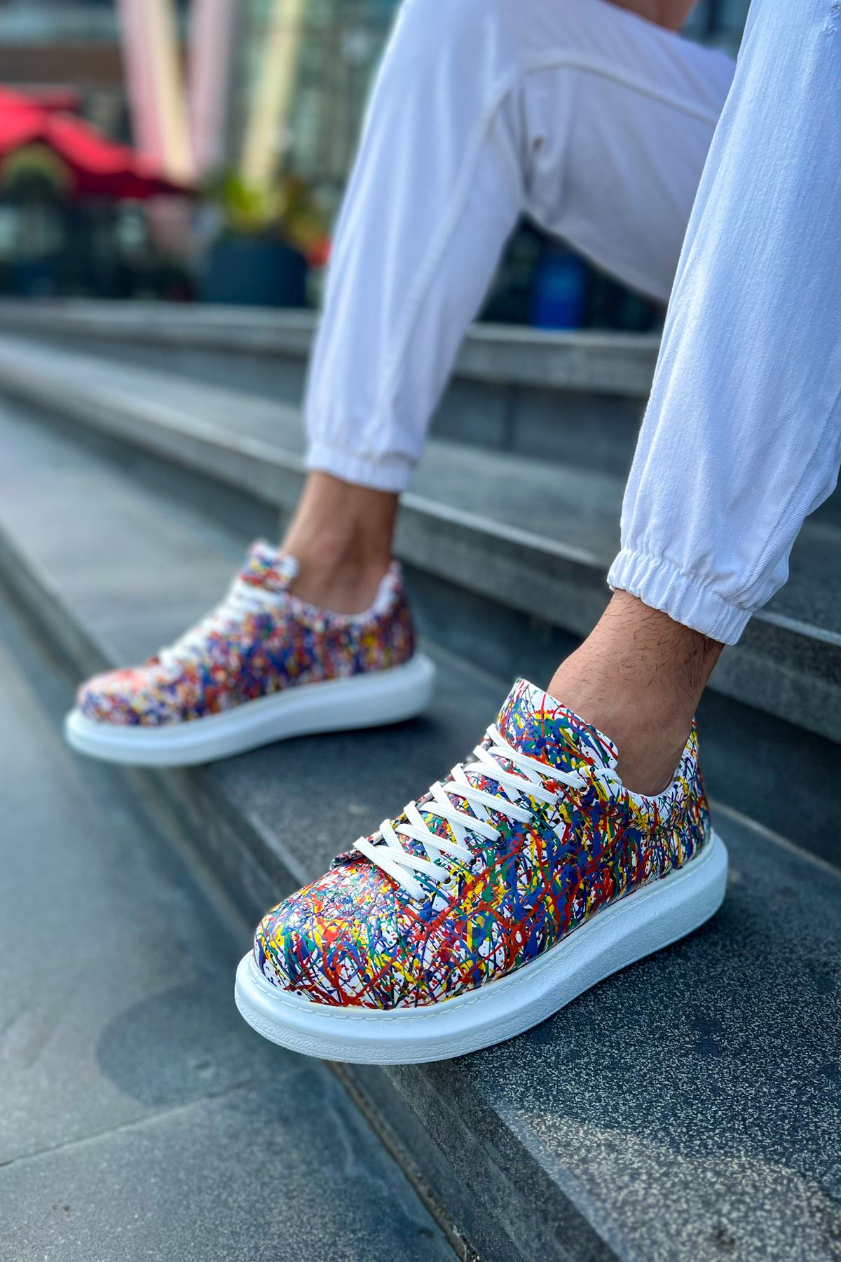 CH254 CBT Pittura Herren Sneaker 537 CRAZY SPLUSH