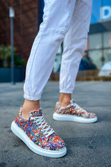 CH254 - CBT Pittura Men's Sneakers 537 CRAZY SPLUSH White