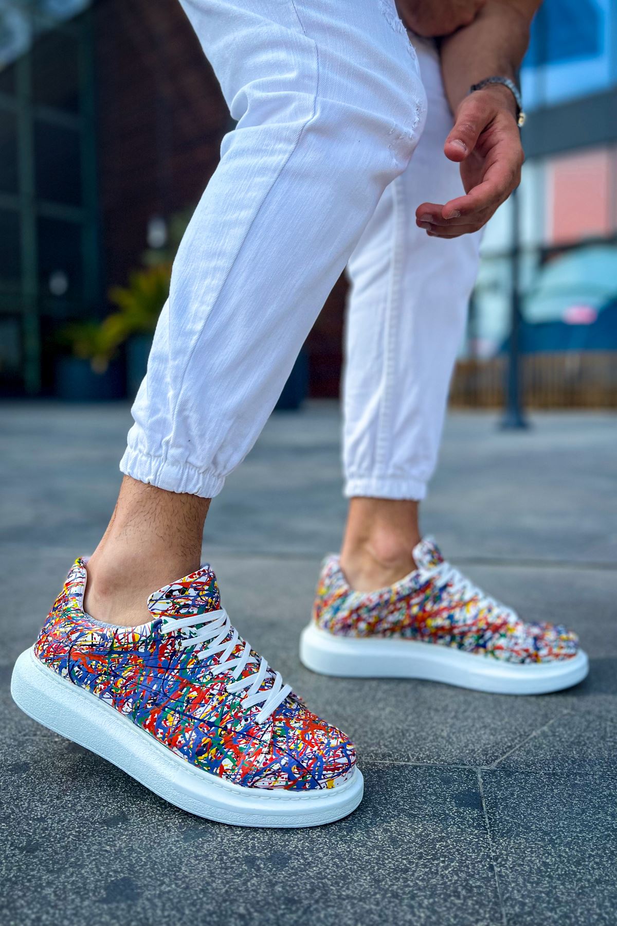 CH254 CBT Pittura Herren Sneaker 537 CRAZY SPLUSH
