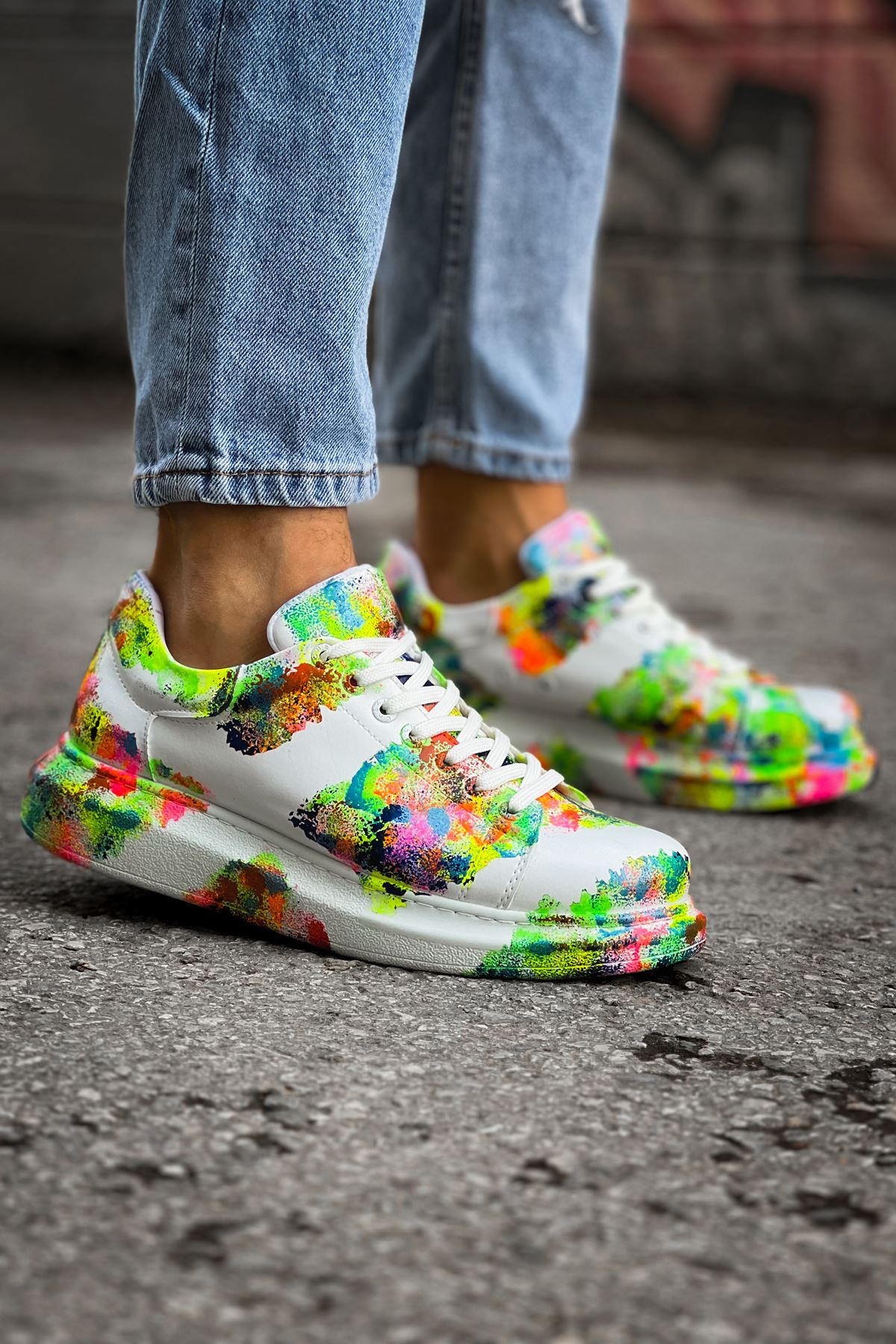 CH254 - CBT Pittura Men Sneaker 550 COLORFULL