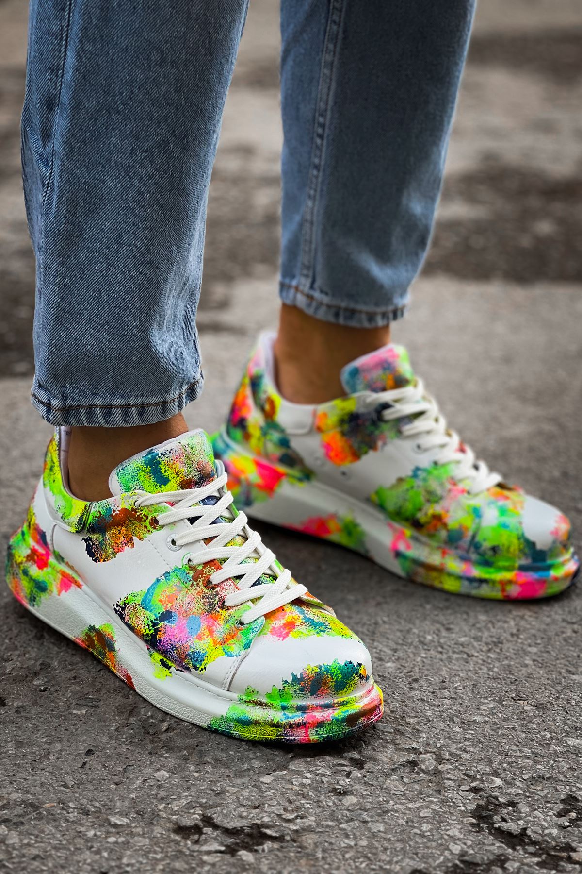CH254 - CBT Pittura Men Sneaker 550 COLORFULL