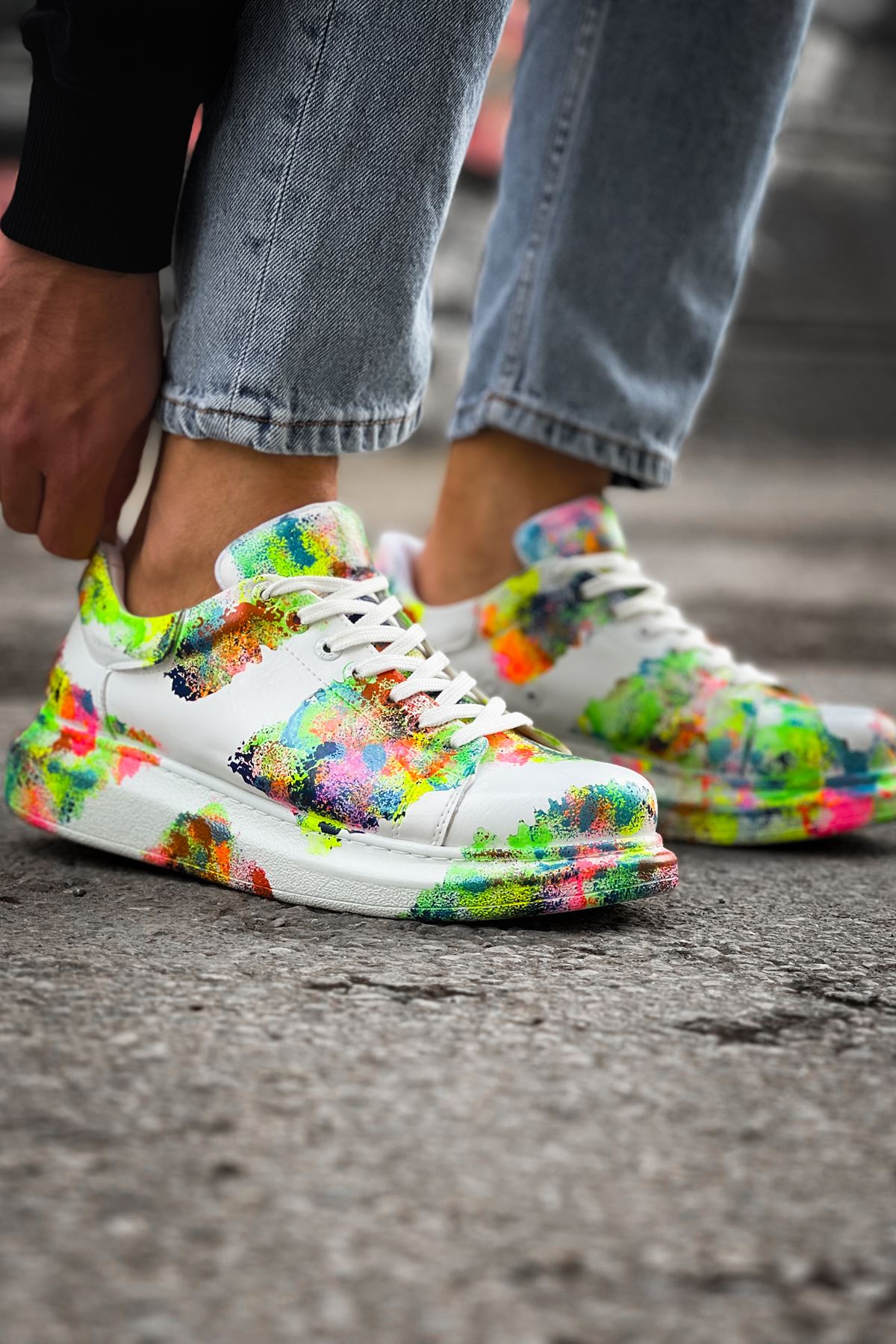 CH254 - CBT Pittura Men Sneaker 550 COLORFULL