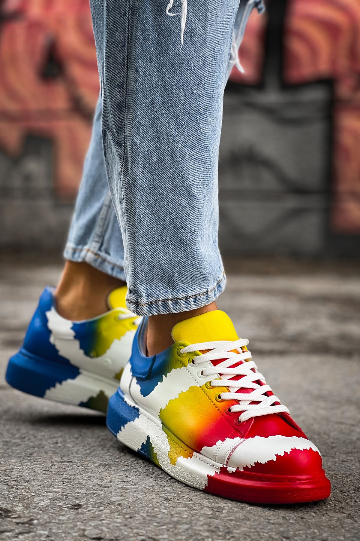 CH254 CBT Pittura Herren Sneaker 552 TREECOLOR X