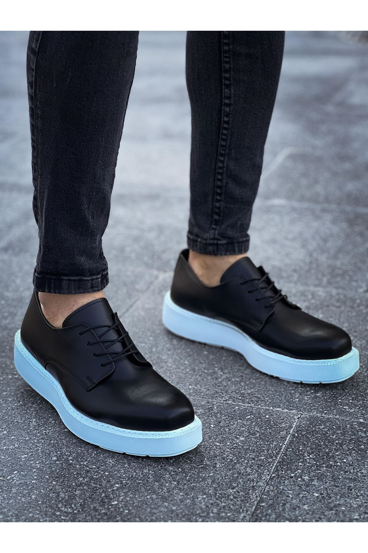 CH001 - FBT Classic Lace Men's Sneakers Black