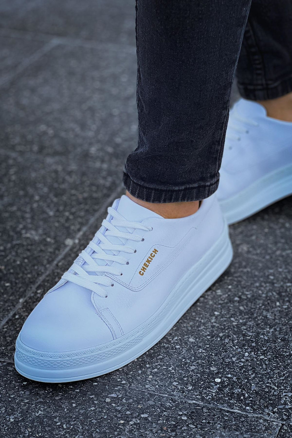 CH2401 CBT Herren Weiß Sneaker