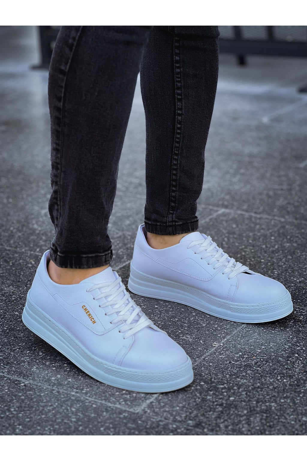 CH2401 CBT Herren Weiß Sneaker