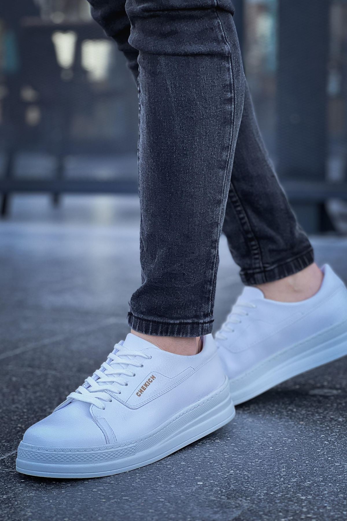CH2401 CBT Herren Weiß Sneaker