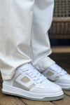 CH2410 - CBT AvaxErkek Spor Ayakkabı White / BEJ