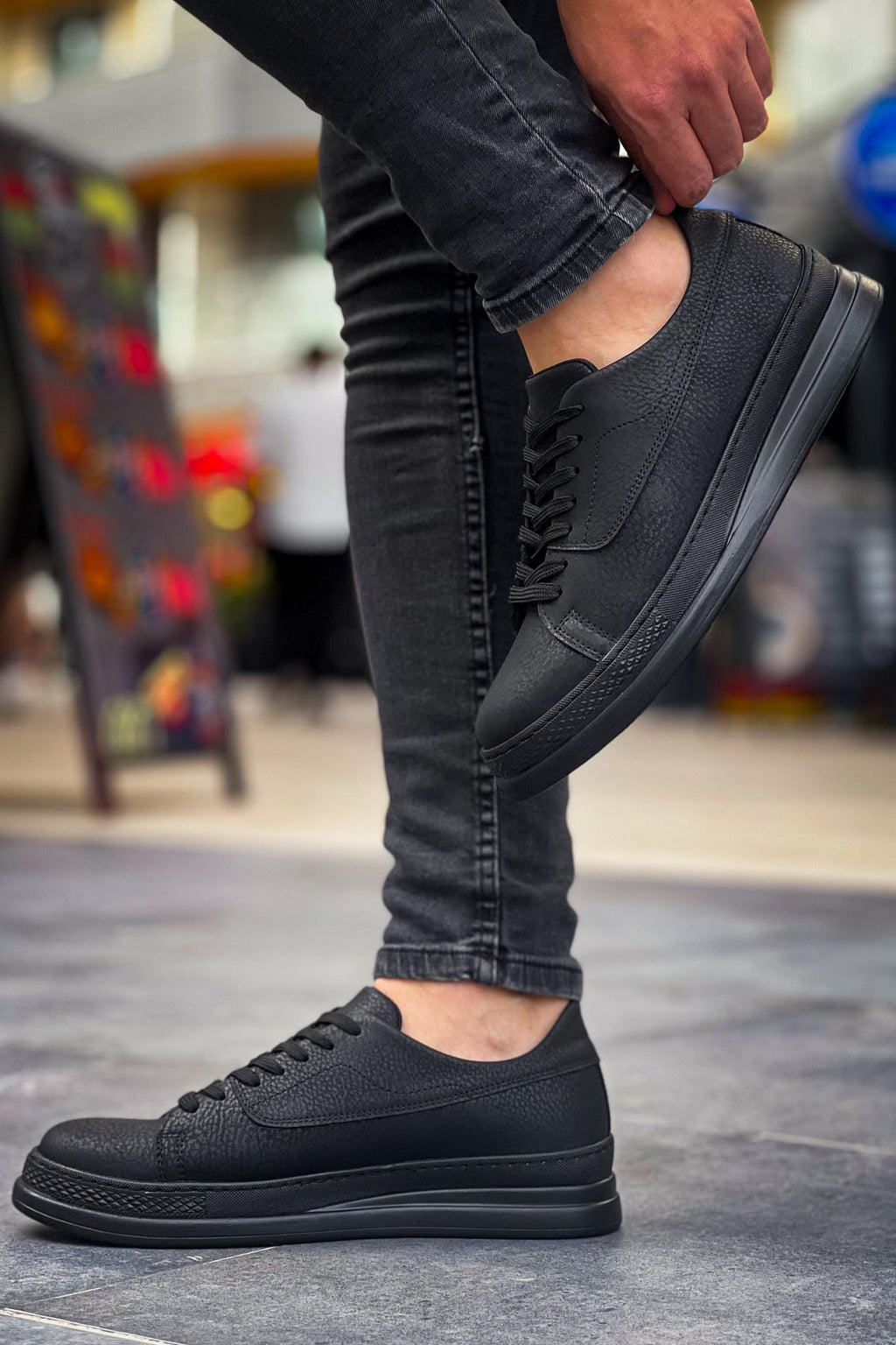 CH2401 CST Schwarz Herren Sneaker