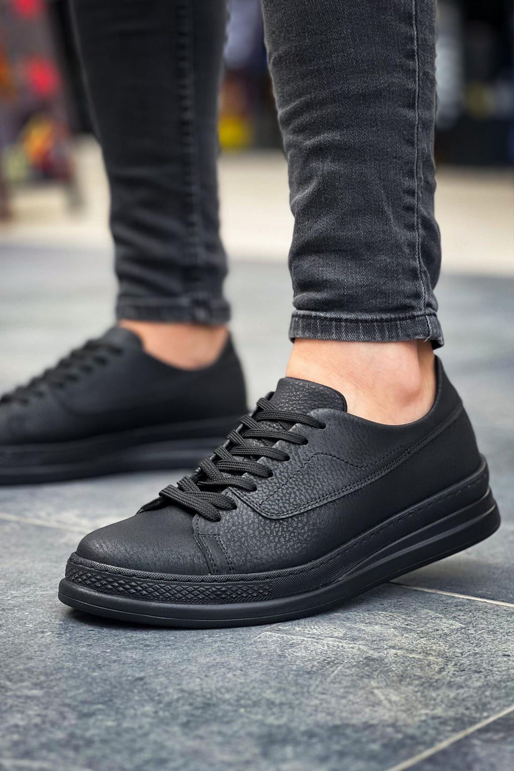 CH2401 CST Schwarz Herren Sneaker