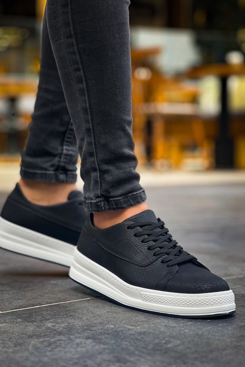 CH2401 CBT Herren Schwarz Sneaker