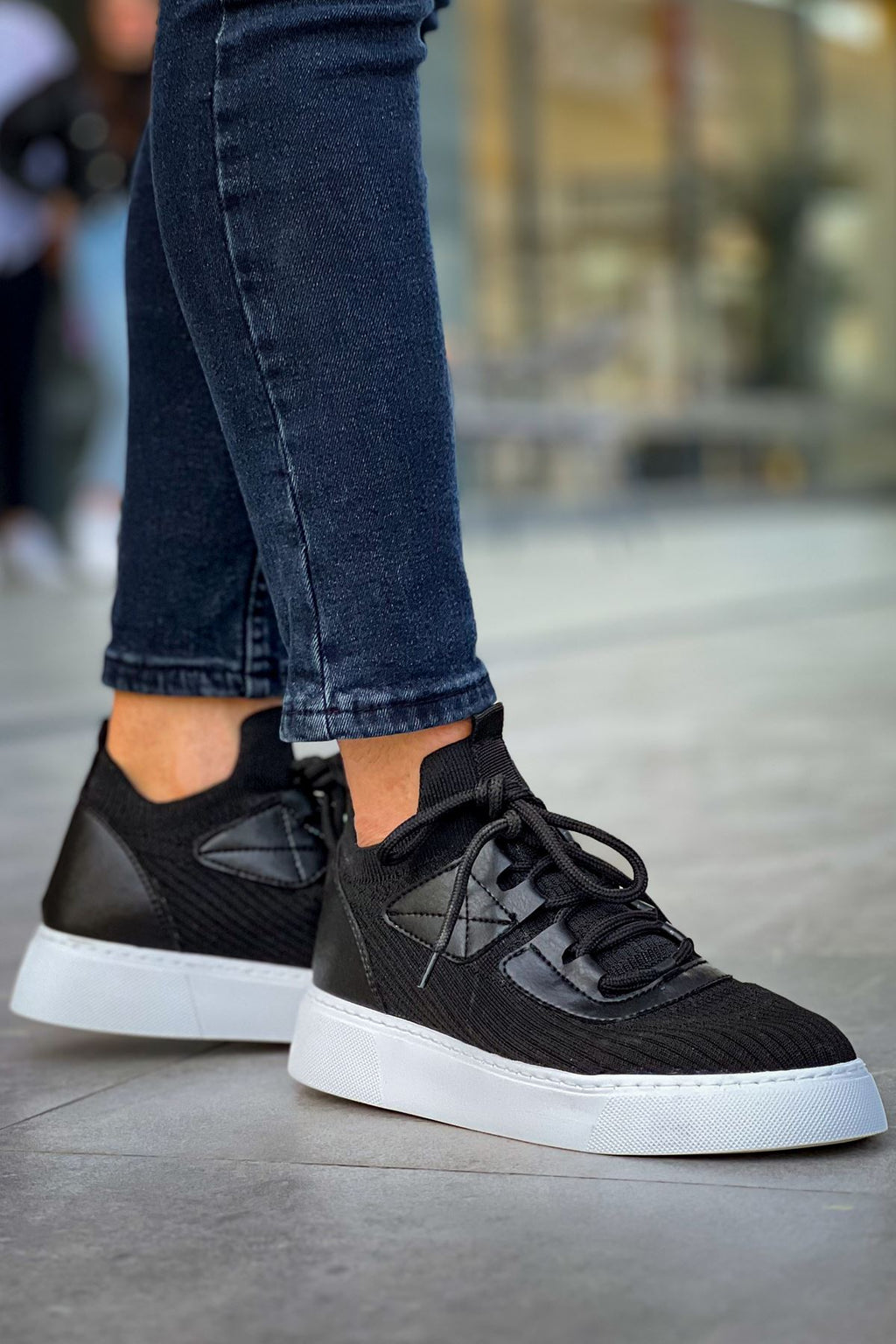 CH2425 TBT Schwarz Herren Sneaker