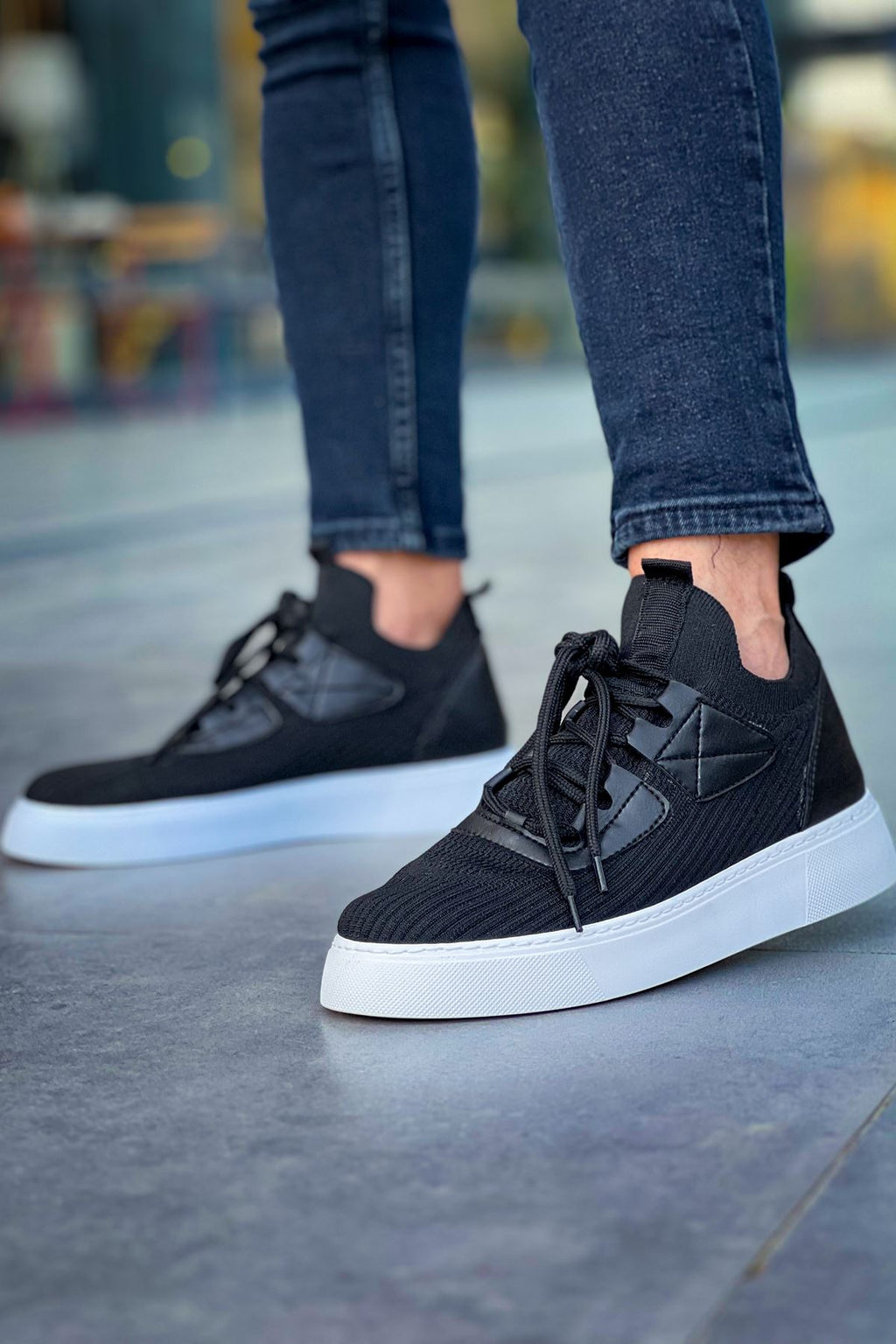 CH2425 TBT Schwarz Herren Sneaker