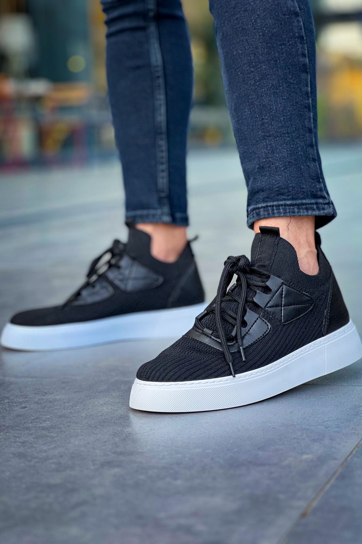 CH2425 TBT Schwarz Herren Sneaker