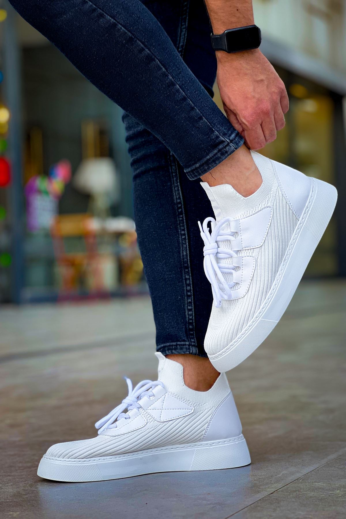 CH2425 TBT Weiß Herren Sneaker