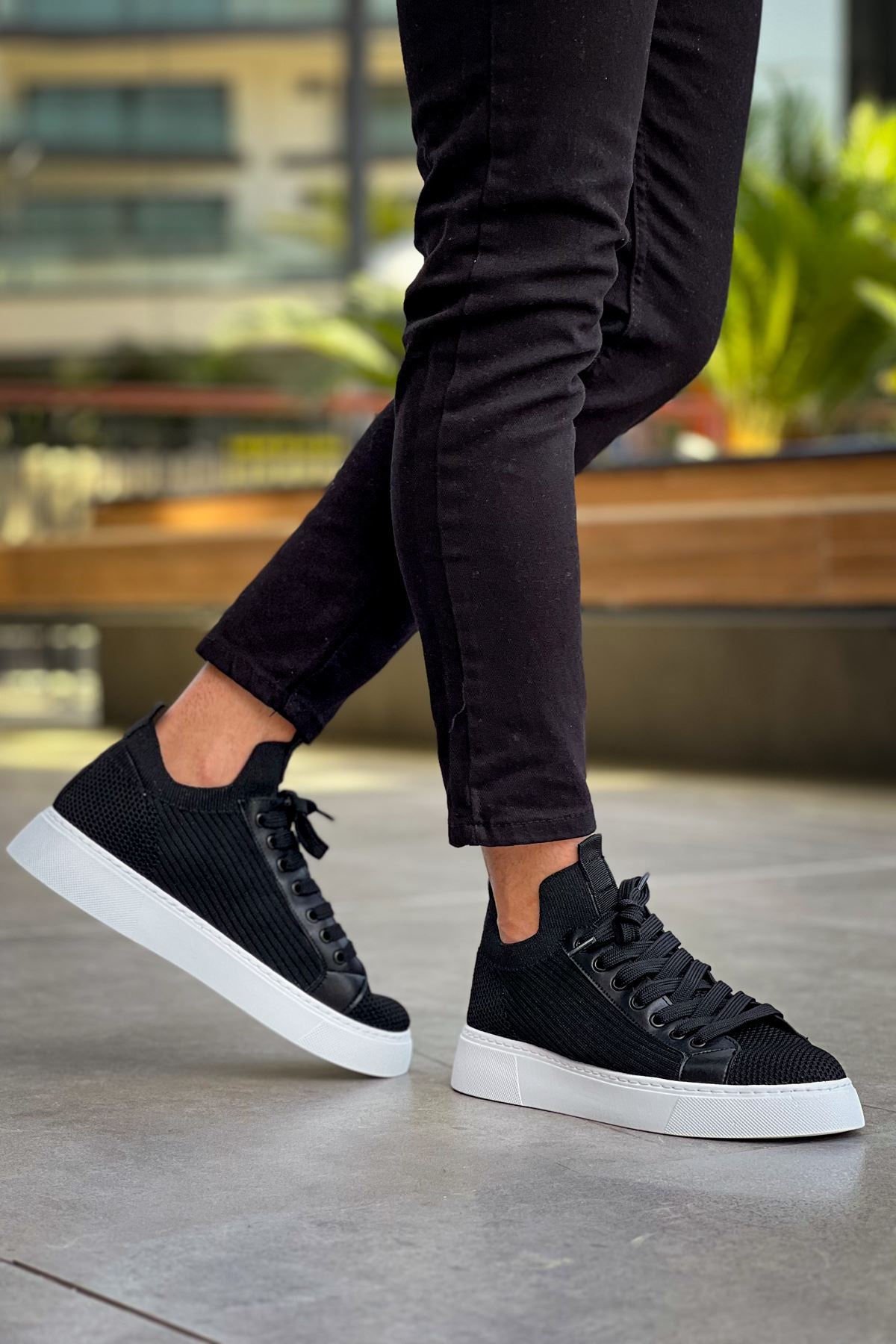 CH2423 TBT Schwarz Herren Sneaker